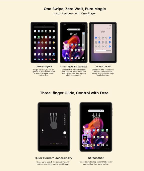 Oscal PAD9 BLUE