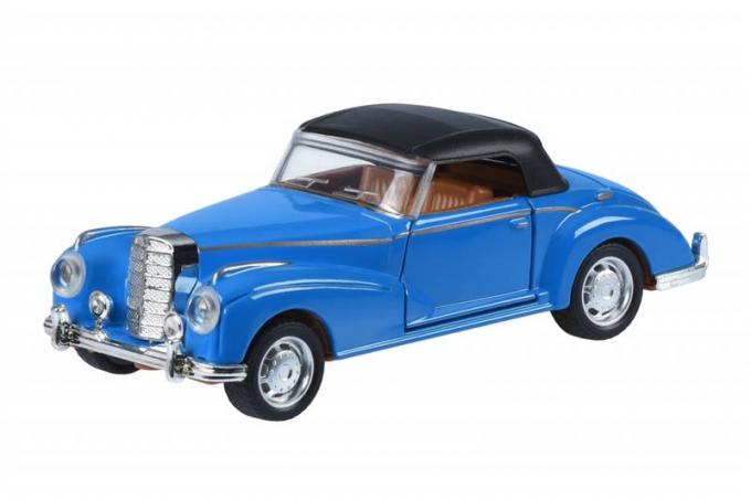 Машинка Same Toy Vintage Car со светом и звуком синий закрытый кабриолет 601-3Ut-9