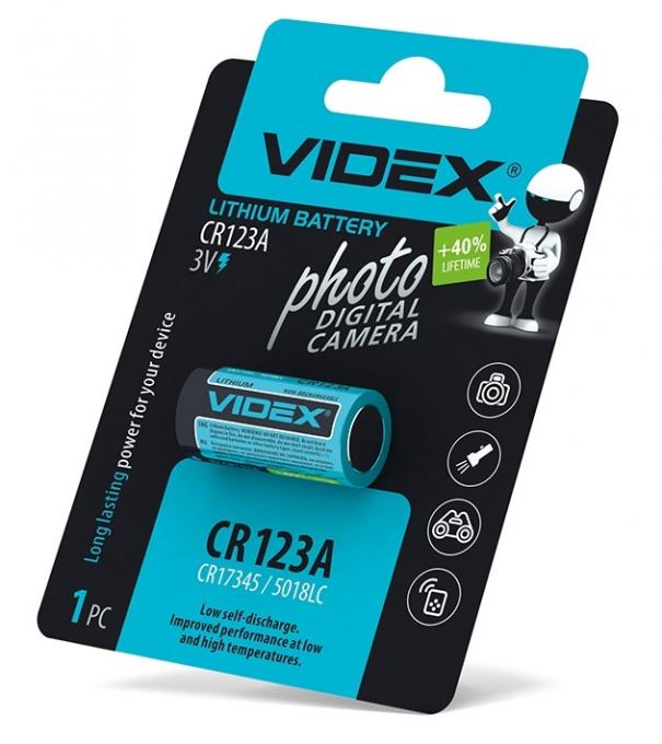 VIDEX CR123A 1PC