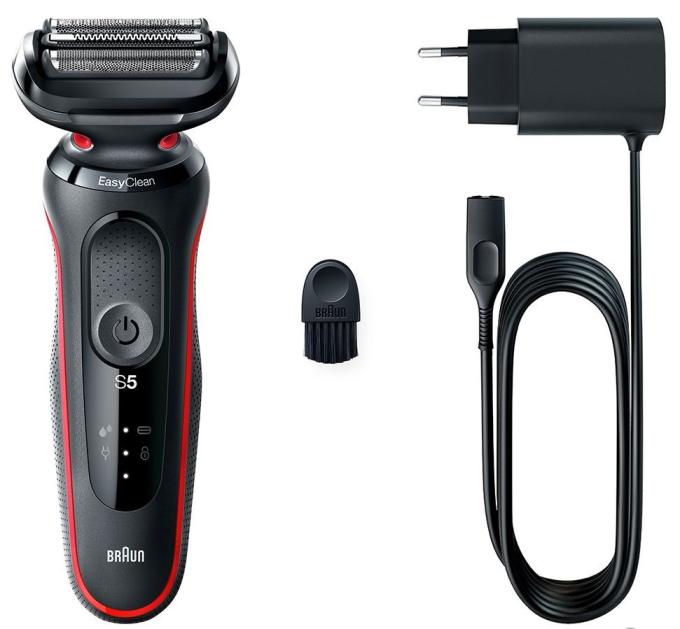 BRAUN Series 5 51-R1000s Black/Red