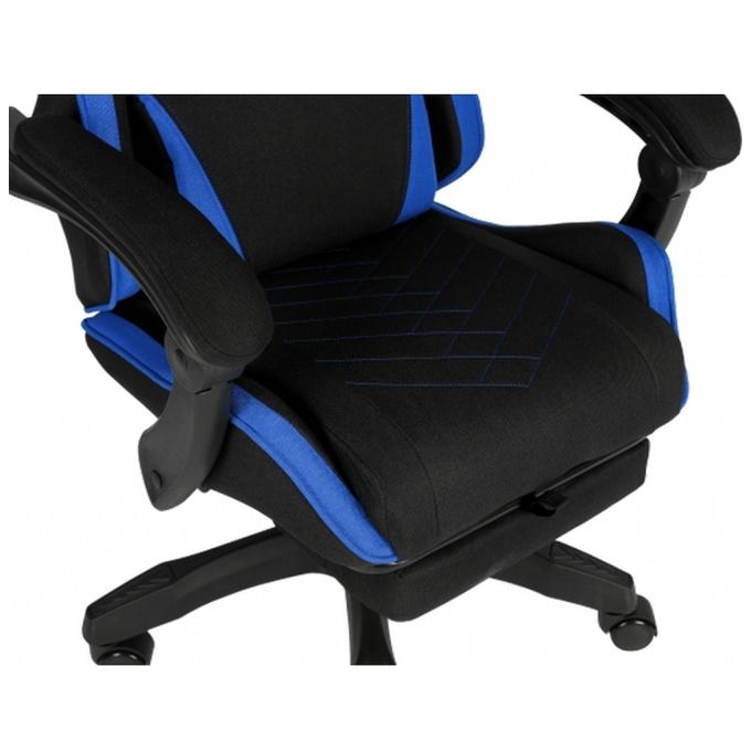 GT Racer X-2339 Fabric Black/Blue