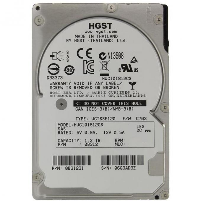 Жесткий диск для сервера WDC Hitachi HGST 0B31240 / HUC101812CS4204