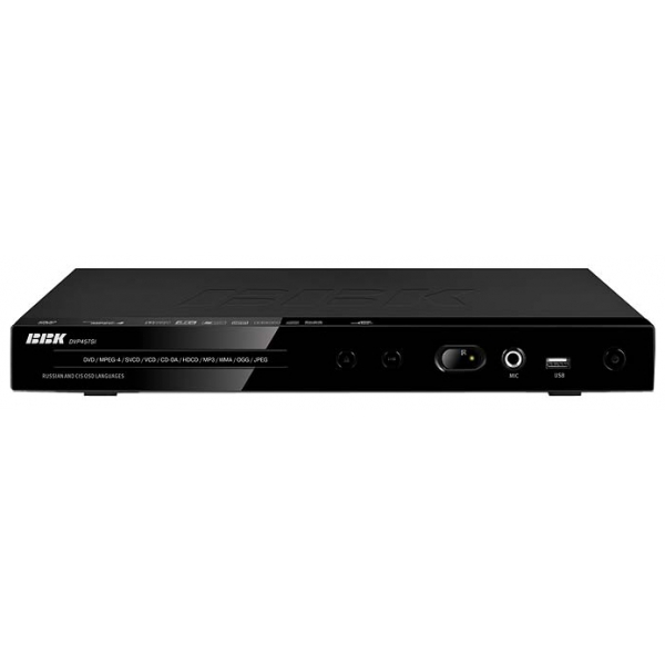DVD-плеер BBK DVP457SI black