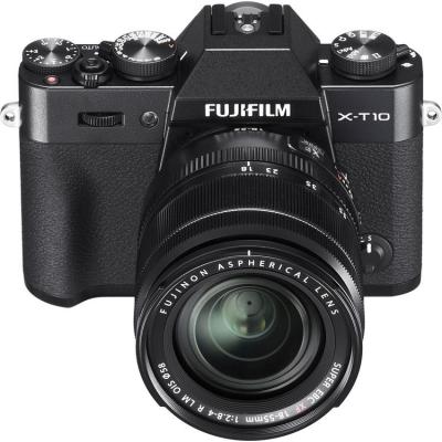 Цифровой фотоаппарат Fujifilm X-T10 + XF 18-55mm F2.8-4R Kit Black 16470881