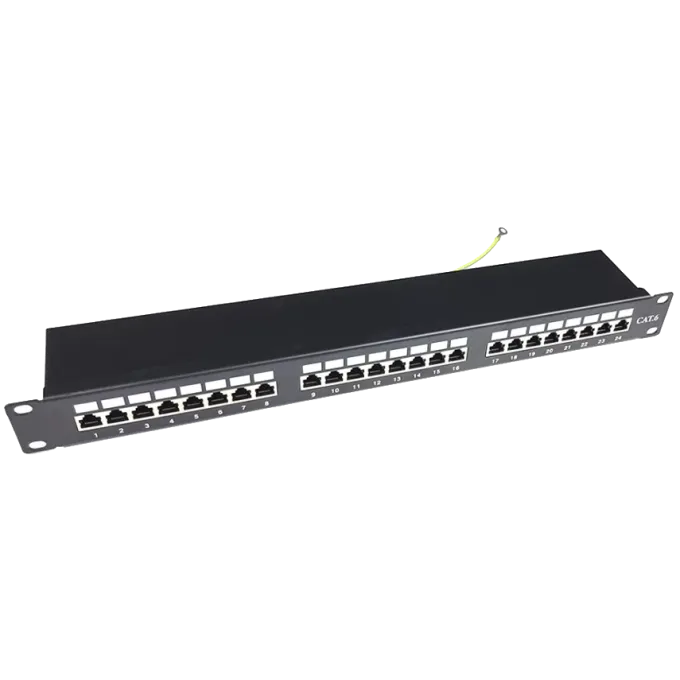 ESERVER 24 порта 1U 19" модульна (без модулів)