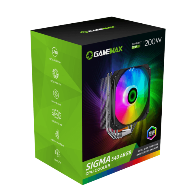 GAMEMAX Sigma 540 ARGB