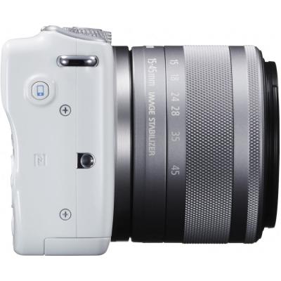 Цифровой фотоаппарат Canon EOS M10 15-45 IS STM White Kit 0922C040