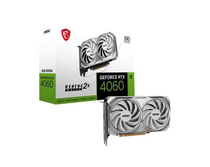 MSI RTX4060VEN 2X WHITE 8G OC