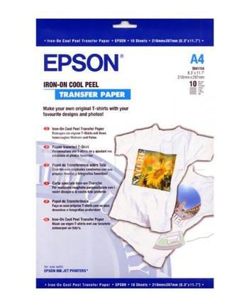 Бумага Epson Iron-On Cool Peel Transfer Paper C13S041154