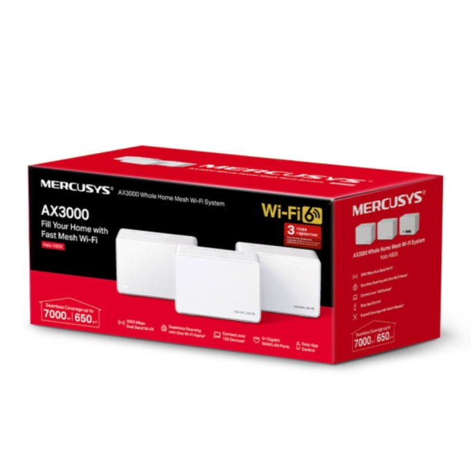 MERCUSYS Halo H80X(3-pack)