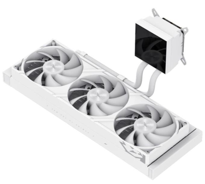 GAMEMAX GLACIER 360 LCD WH