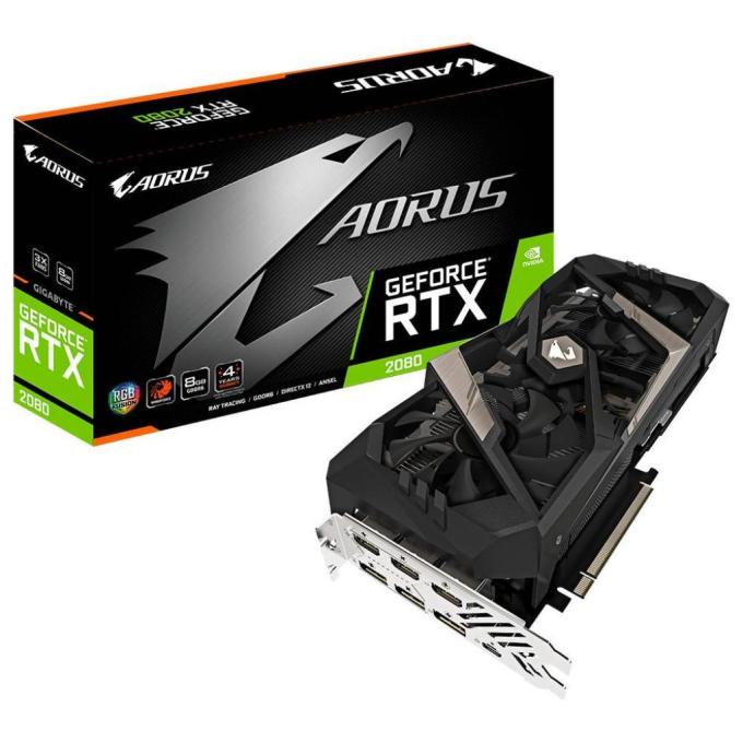 Видеокарта GIGABYTE GV-N2080AORUS-8GC