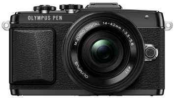 Цифровой фотоаппарат OLYMPUS E-PL7 14-42 mm Pancake Zoom Kit black/black V205073BE001