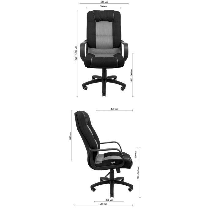 GT Racer X-2852 Classic Fabric Black