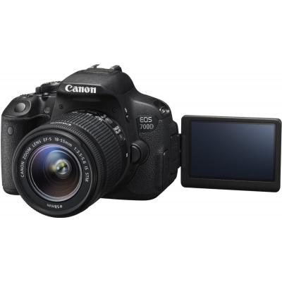 Цифровой фотоаппарат Canon EOS 700D + объектив 18-55 DC III 8596B116
