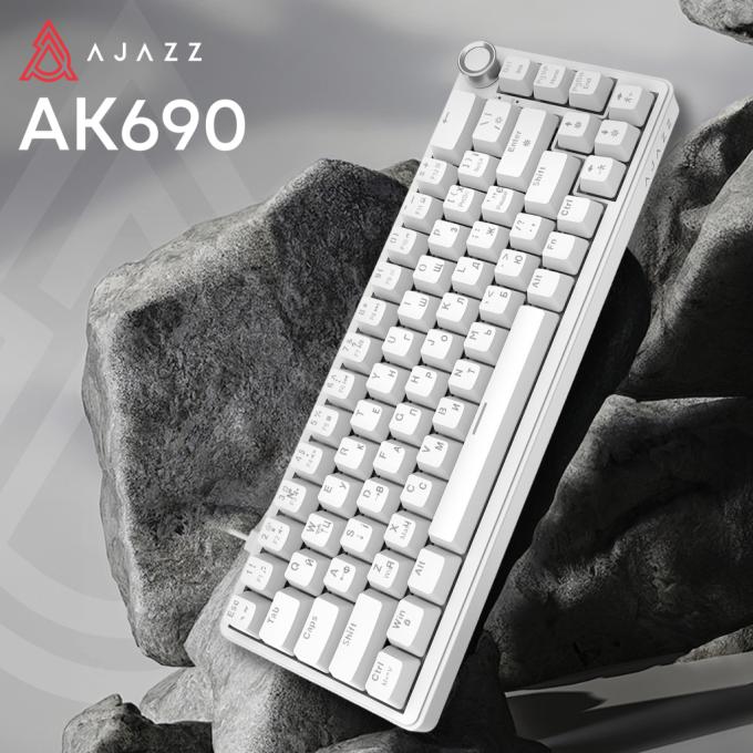 Ajazz AK690-PM-W