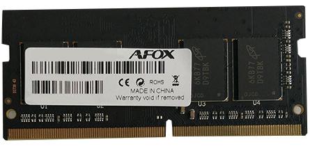 ОЗУ AFOX для ноутбука DDR4 4Gb 2133Mhz БЛИСТЕР OMC AFSD44VK2P