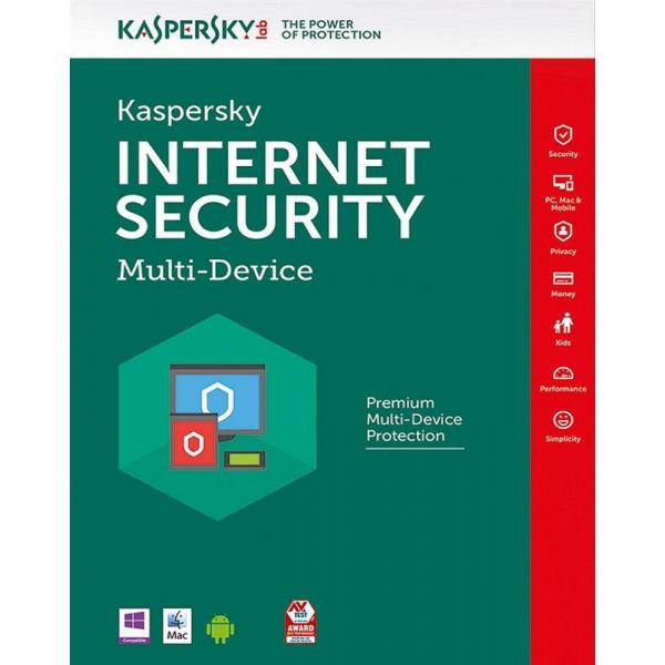 ПО Kaspersky Internet Security Multi-Device 5 ПК 1 год + 3 мес. Renewal Card KL1941OOEBR17 Kaspersky lab
