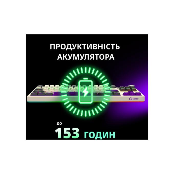 LORGAR LRG-KBP70TKLW-WH-US