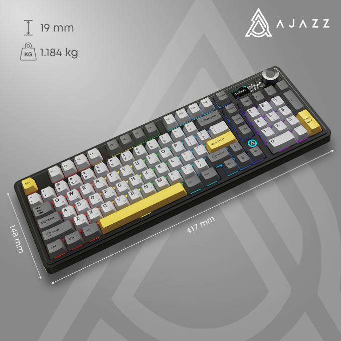 Ajazz AK980-V2-G-BGY