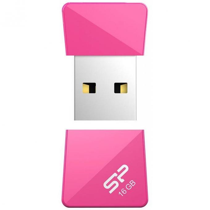 USB флеш накопитель Silicon Power 16Gb Touch T08 Peach USB 2.0 SP016GBUF2T08V1H