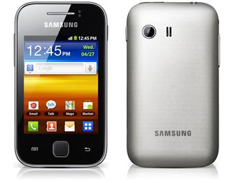 Смартфон Samsung GT-S5360 (Galaxy Y) METALLIC GRAY GT-S5360MAASEK