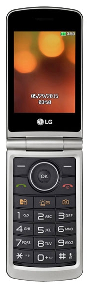 Мобільний телефон LG G360 DUAL SIM TITAN LGG360.ACISTN