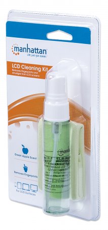Универсальный чистящий набор Manhattan LCD Cleaning Kit "green apple" 404204