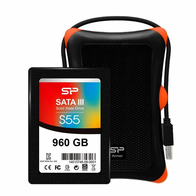 SSD Silicon Power S55 960GB SATA TLC SP960GBSS3S55S27