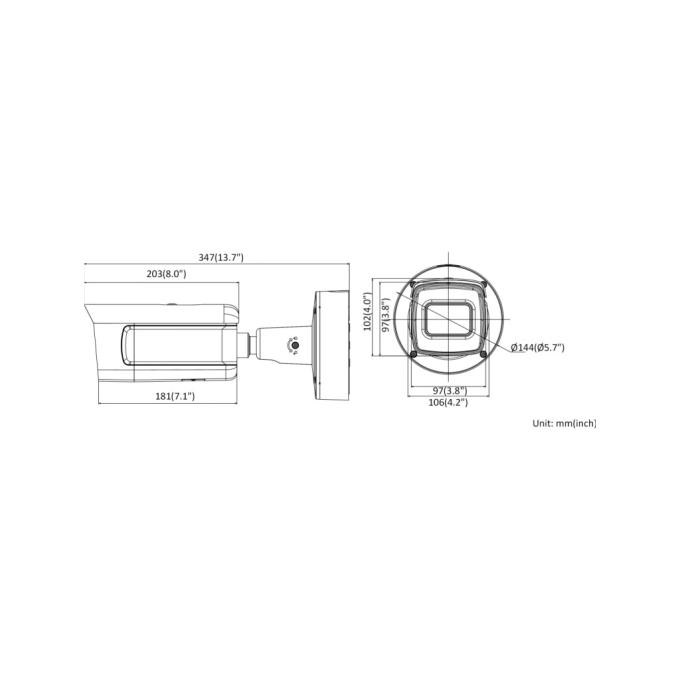 Hikvision iDS-2CD7A26G0-IZHS(C) (8-32)