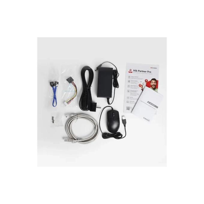 Hikvision DS-7604NXI-K1/4P(B) 4-канальный PoE 1U K AcuSense 4K