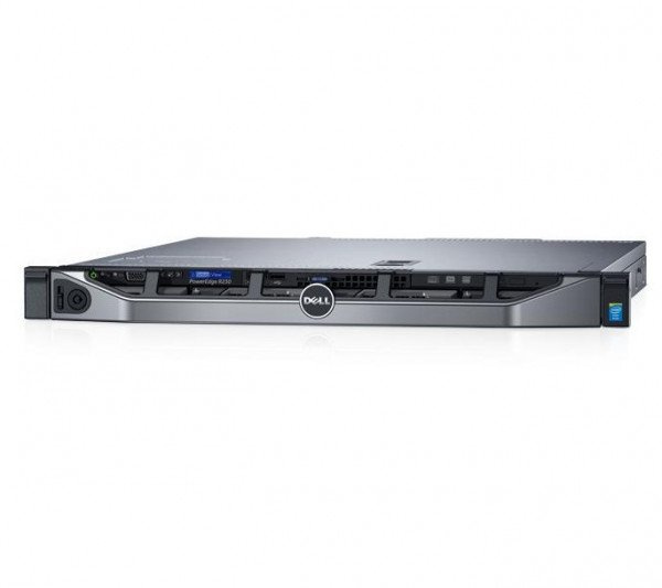 Сервер Dell EMC R230 E3-1220v6 3.0Ghz 8GB UDIMM 1TB NHP DVD-RW iDRAC8 Basic 3Y Rck 210-R230-PR1