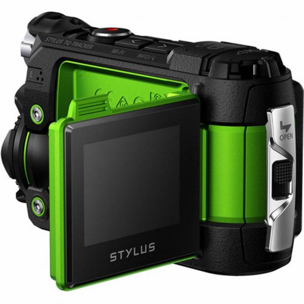 Экшн-камера OLYMPUS TG-Tracker Green (Waterproof - 30m; Wi-Fi; GPS) V104180EE000