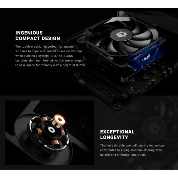ID-Cooling IS-37-XT Black