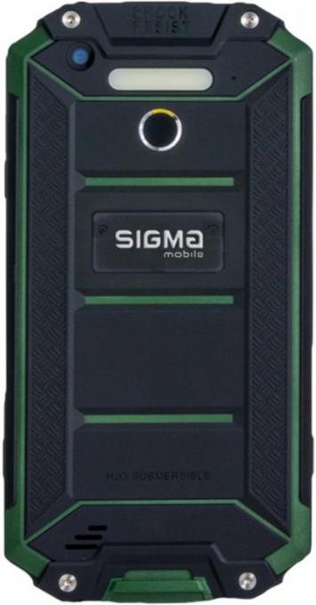 Sigma mobile PQ39 Ultra Black/Green