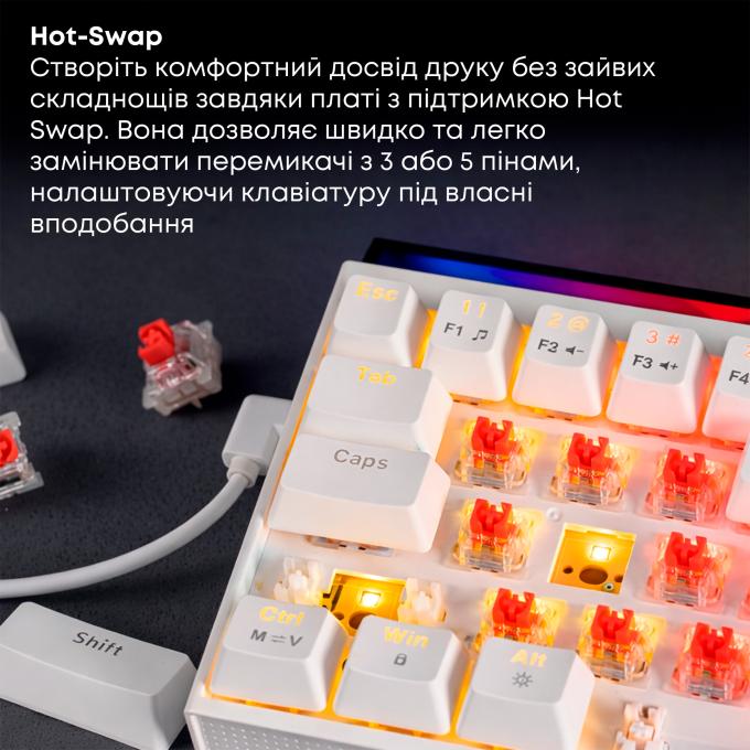 Ajazz NK68-R-W