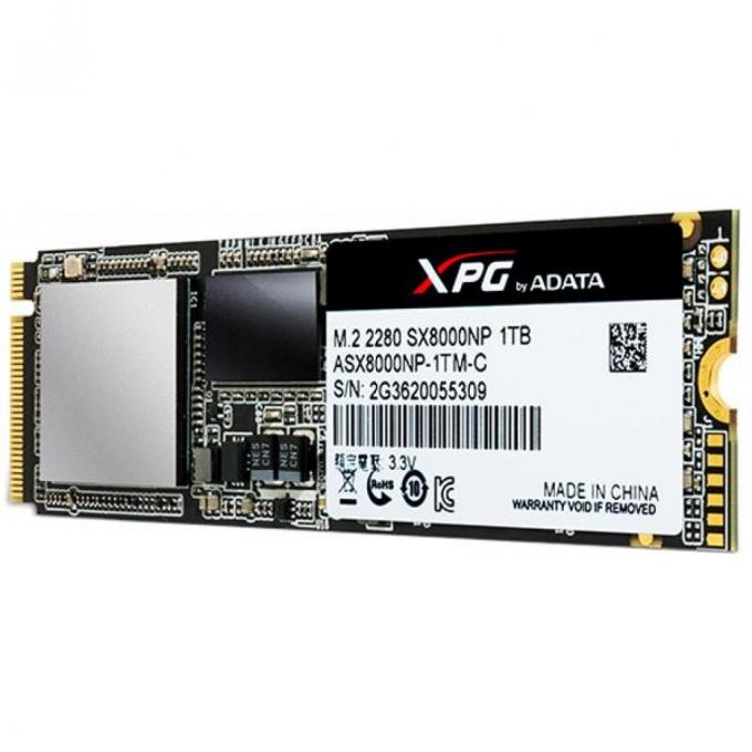 Накопитель SSD ADATA ASX8000NPC-1TM-C