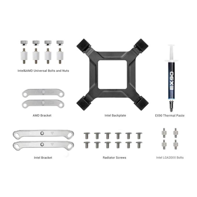 PCcooler DA360 Pro ARGB WH
