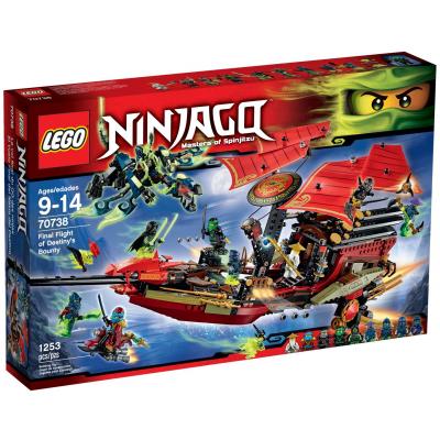 Конструктор LEGO Ninjago Корабль Дар Судьбы Решающая битва 70738