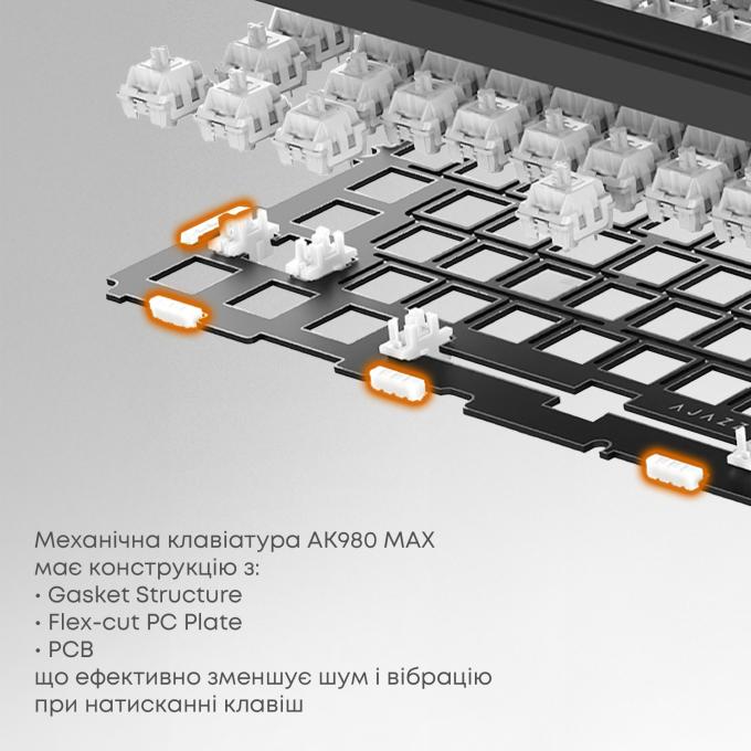 Ajazz AK980-MAX-M-BWDB