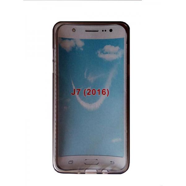 Чехол-накладка Utty Regular TPU для Samsung Galaxy J7 (2016) SM-J710 Black 215169