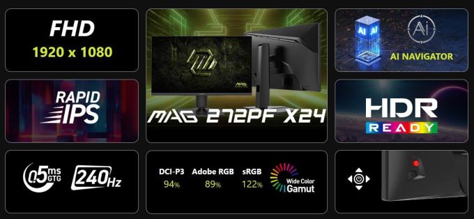 MSI MAG 272PF X24