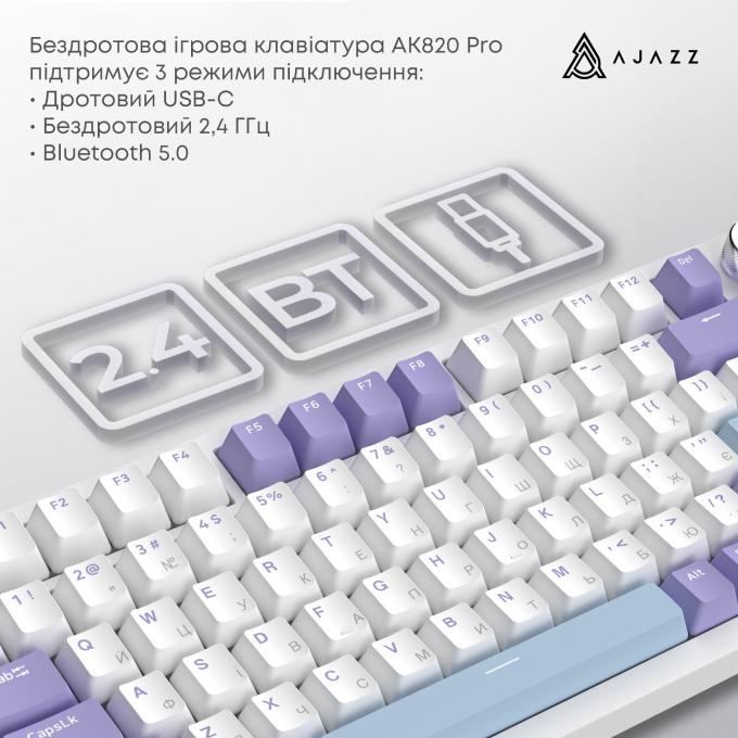 Ajazz AK820PRO-FF-PWB