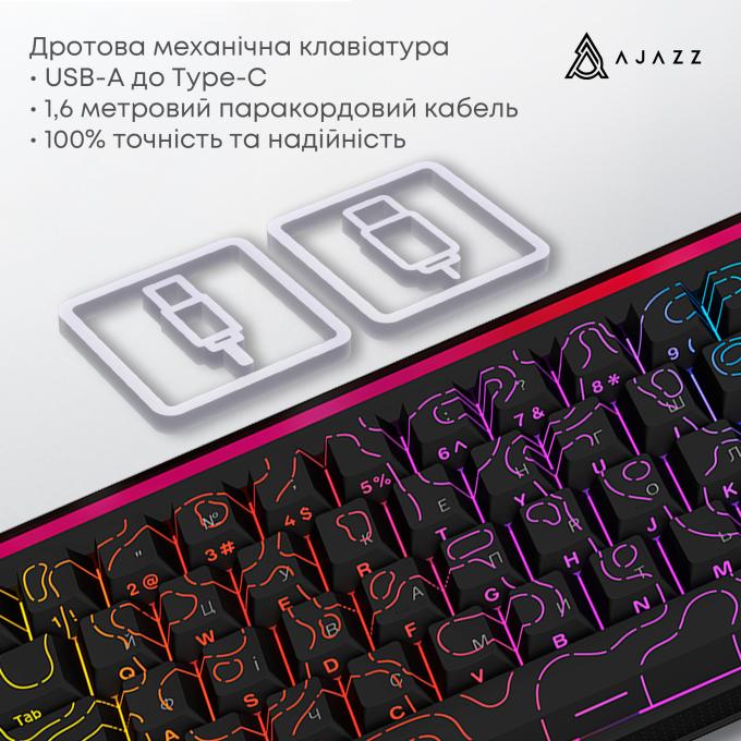 Ajazz NK68-R-S-B