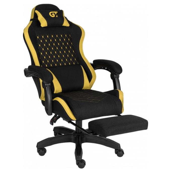 GT Racer X-2339 Fabric Black/Yellow