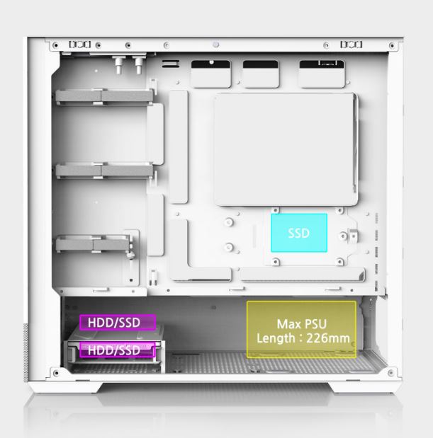 Zalman P30AIRWHITE