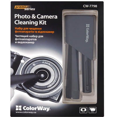Чистящий набор ColorWay CW-7798 для фотоаппаратов и видеокамер