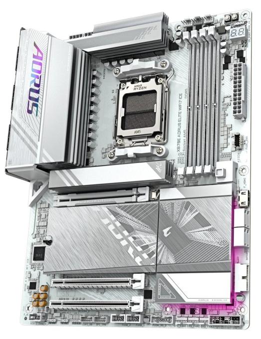 GIGABYTE X870E A ELITE WF7 ICE