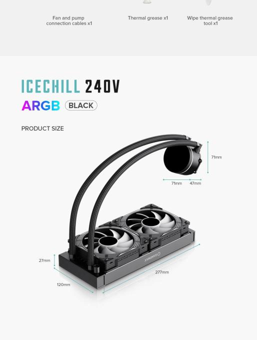 GAMEMAX IceChill 240V