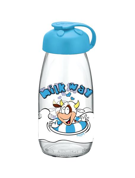 Бутылка д/воды RENGA Milky MIX 0.25 л стекло 151969